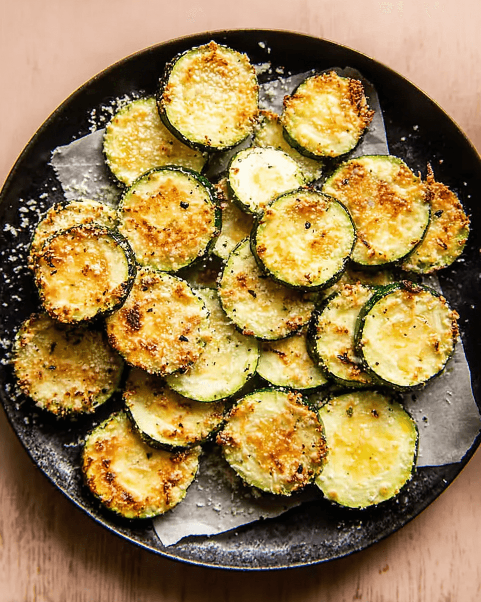 Easy Baked Parmesan Zucchini: Crispy, Cheesy & Quick